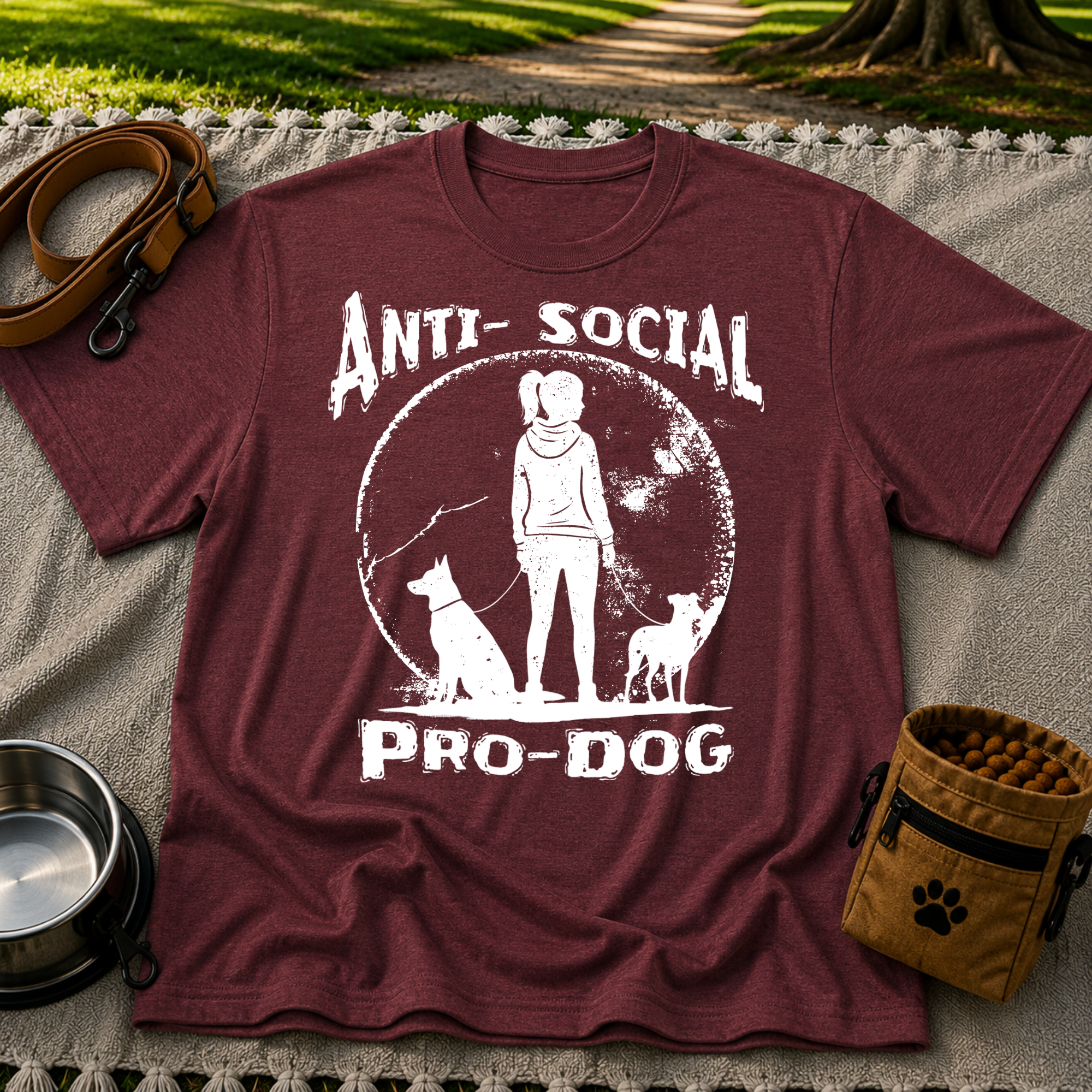 Anti-Social Pro-Dog T-Shirt