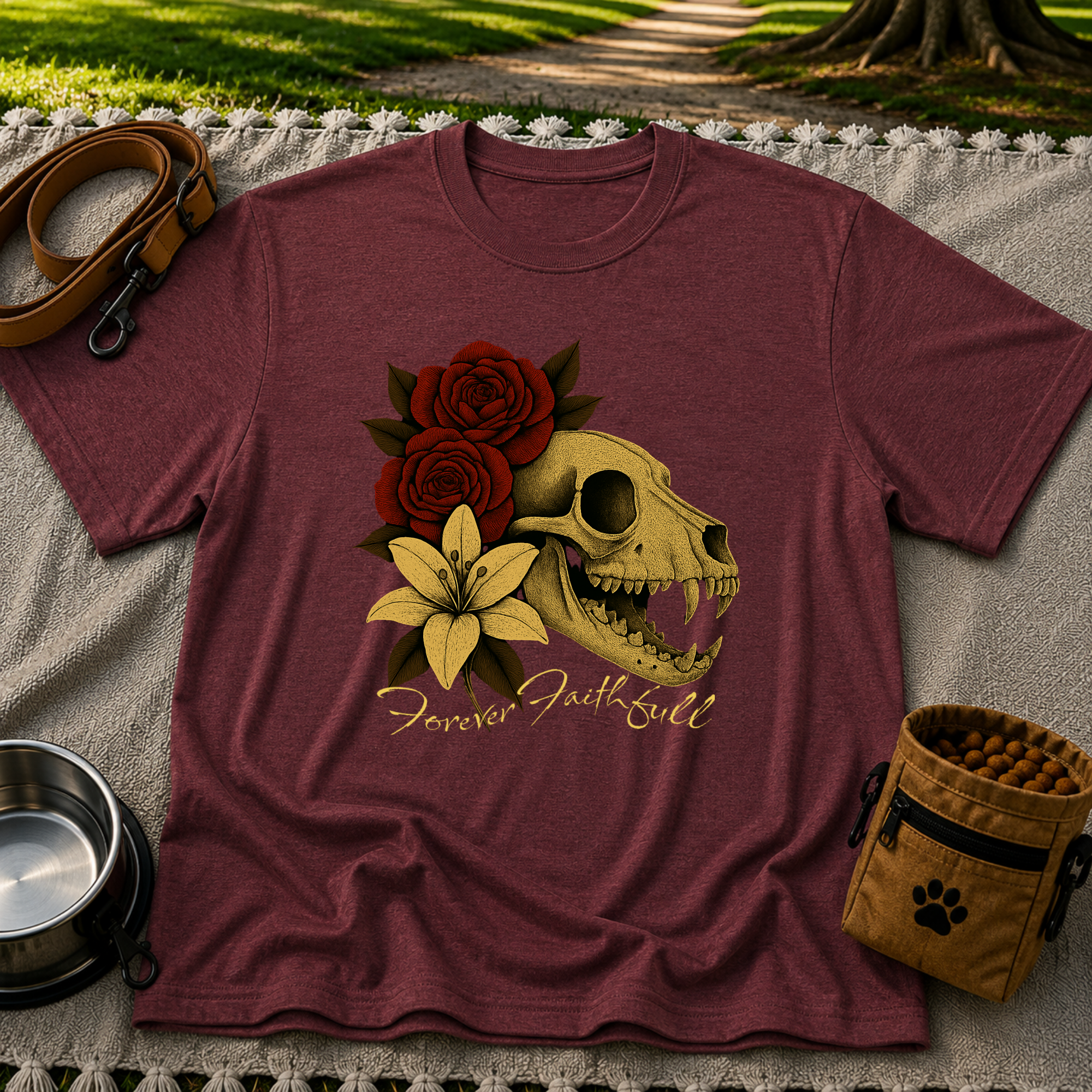 Forever Faithfull Dog Memorial T-Shirt