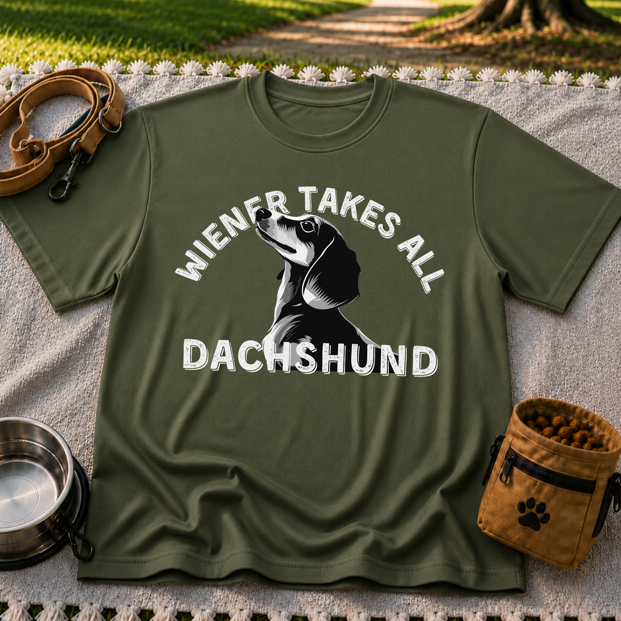 Wiener Takes All Dachshund T-Shirt