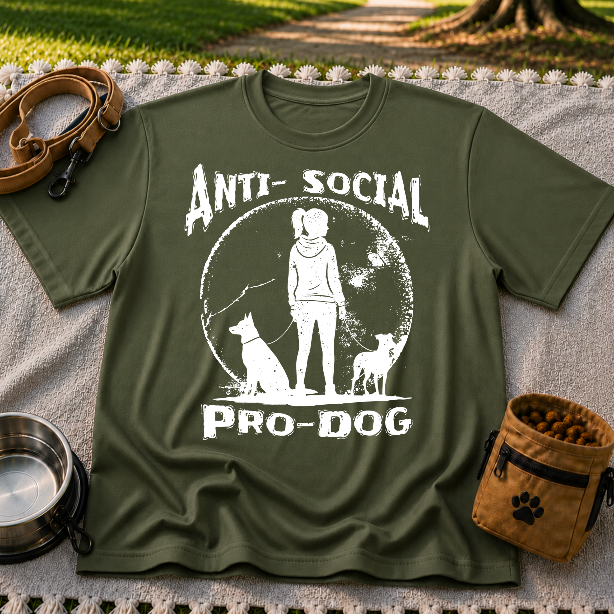 Anti-Social Pro-Dog T-Shirt