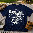 Respect the Pack Dog Lover Graphic T-Shirt