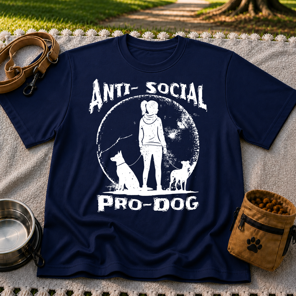 Anti-Social Pro-Dog T-Shirt