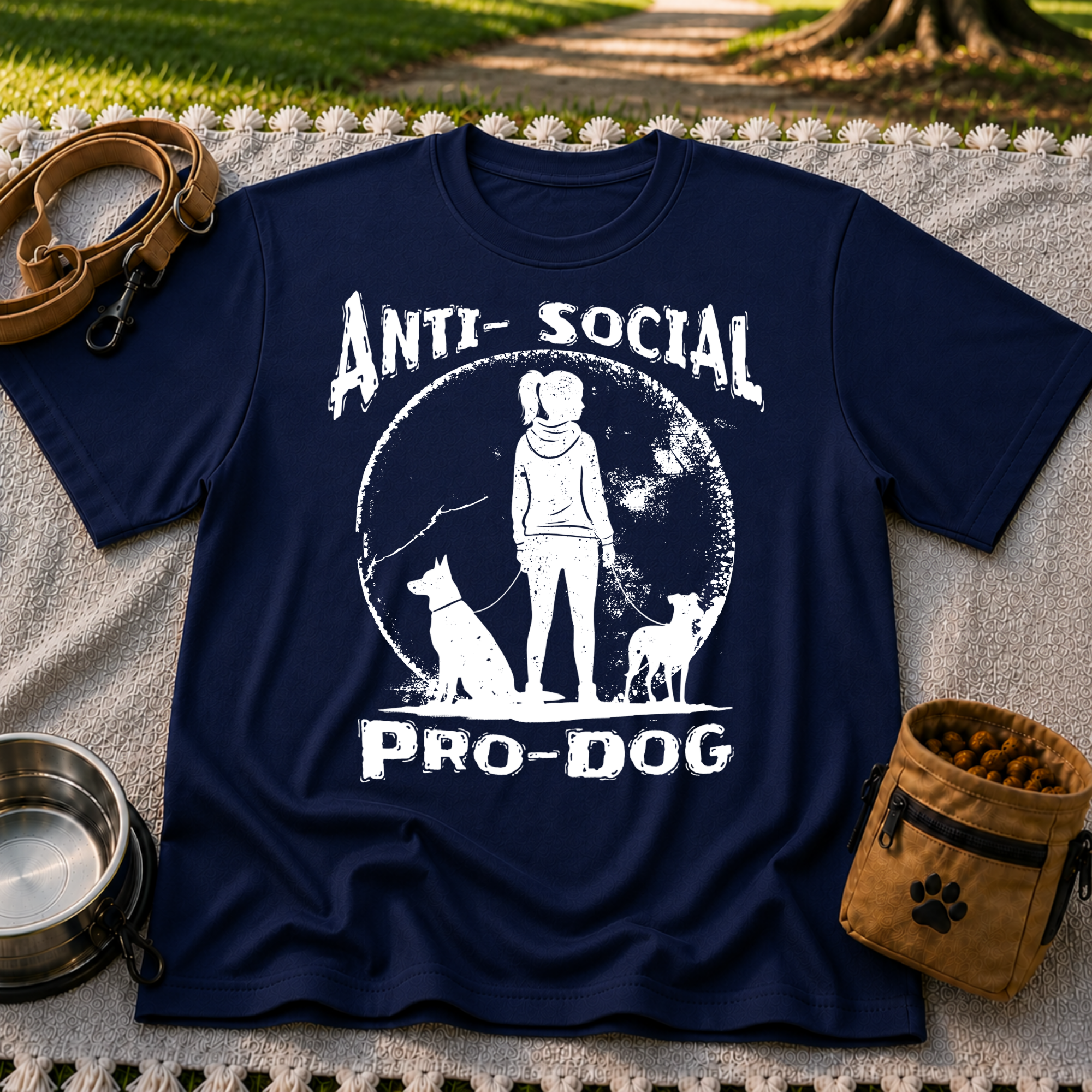 Anti-Social Pro-Dog T-Shirt