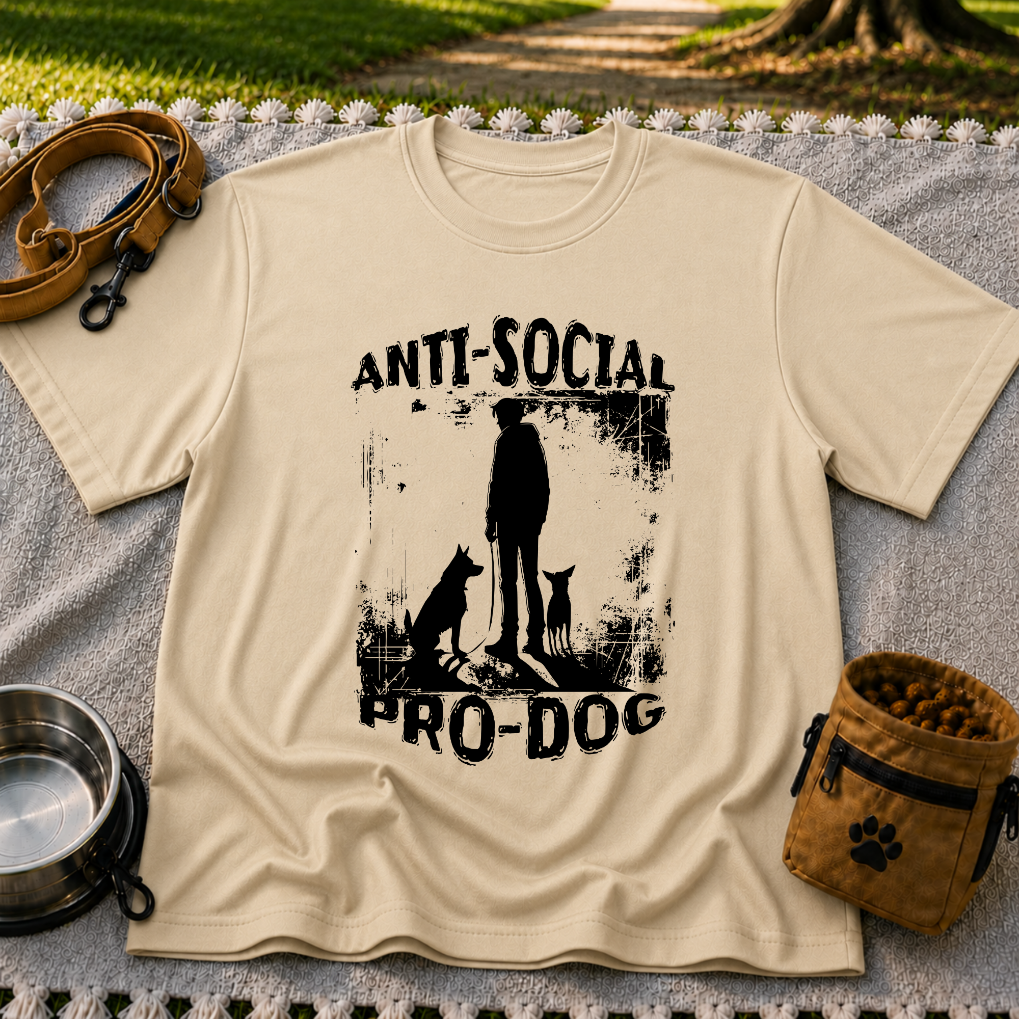 Anti-Social Pro-Dog T-Shirt