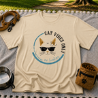 Cat Vibes Only No Barking T-Shirt