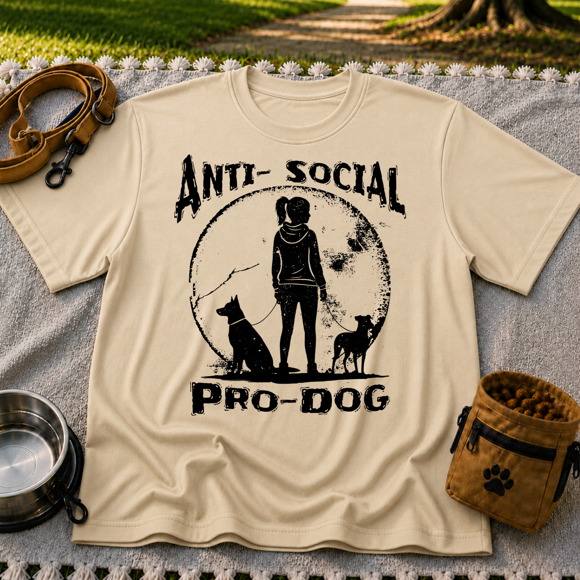 Anti-Social Pro-Dog T-Shirt
