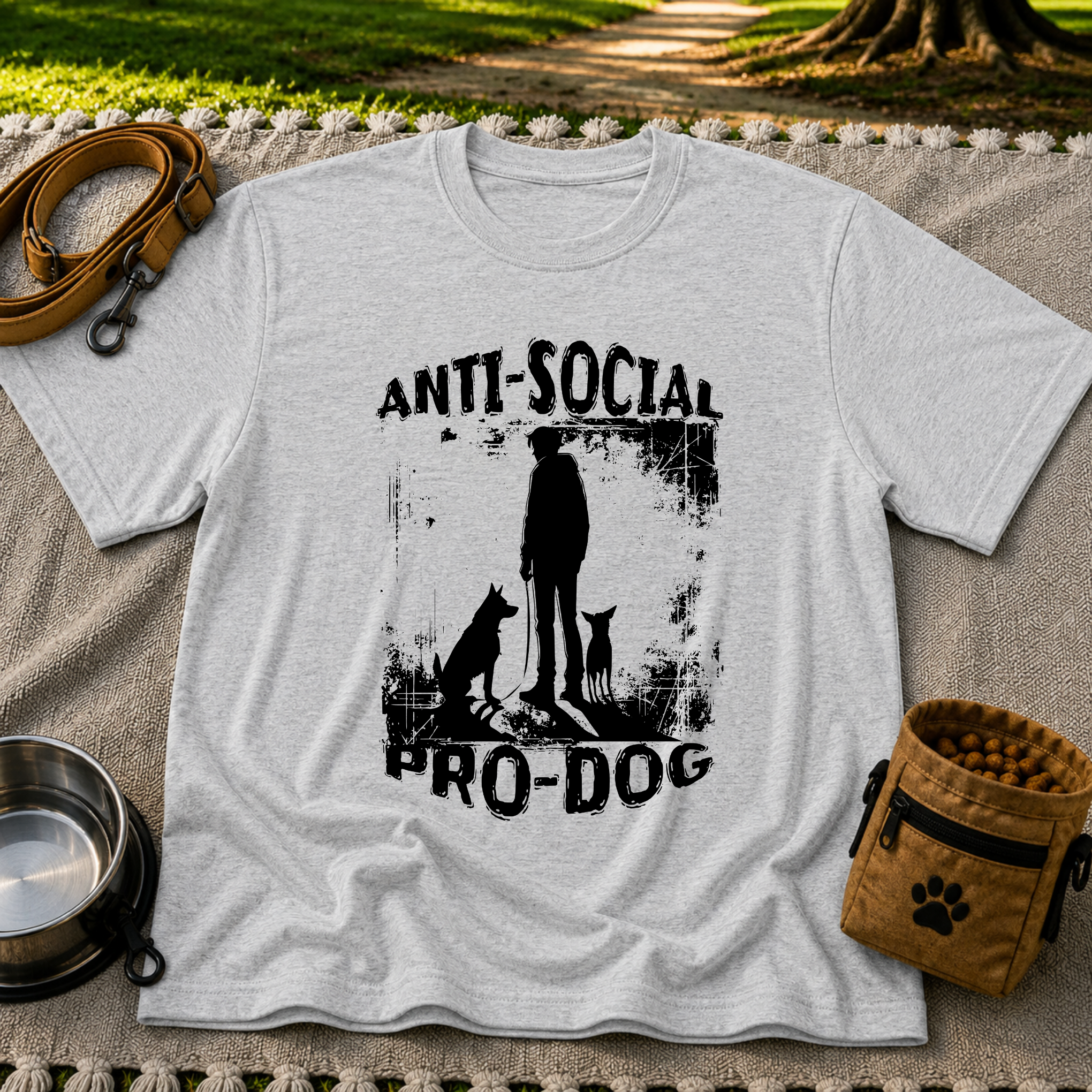 Anti-Social Pro-Dog T-Shirt