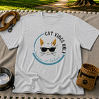 Cat Vibes Only No Barking T-Shirt