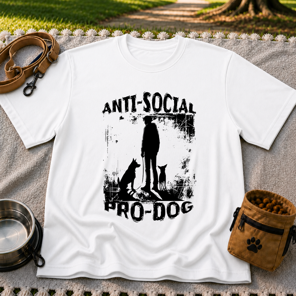 Anti-Social Pro-Dog T-Shirt